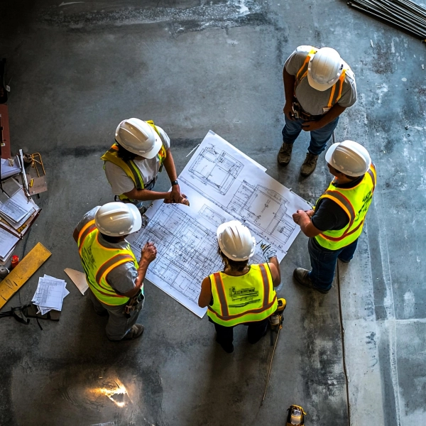 Coordination du chantier entre les intervenants