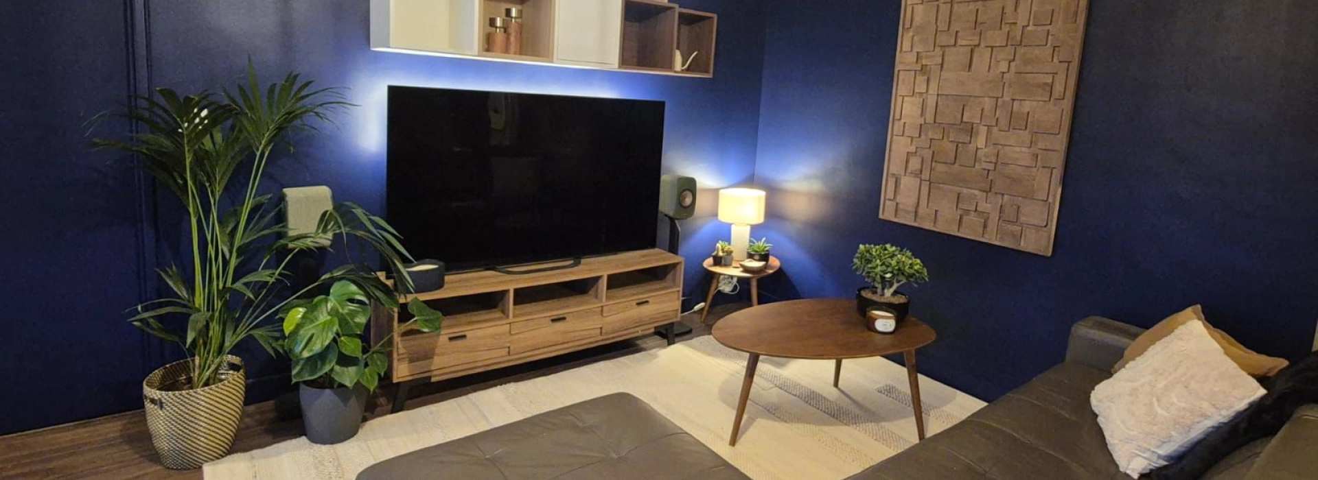 Aménagement d'un salon d'intérieur appartement à Paris