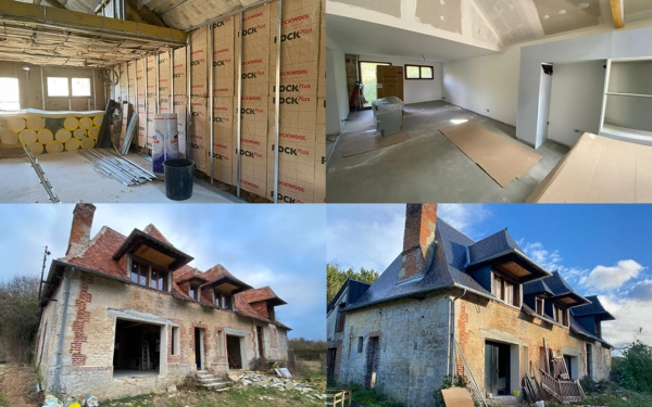 Rénovation complète d'une maison en Normandie