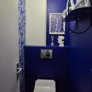 Toilettes rénovés et aménagés par Analytics TRAVAUX