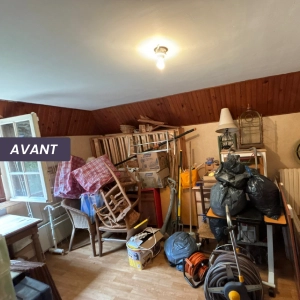 Création de salle de sport à Périers sur le Dan par Analytics TRAVAUX, vue globale avant réalisation