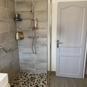 Mise aux normes PMR d'une salle de bain en Normandie