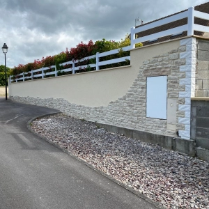 Embellissement des murs et murets en Normandie