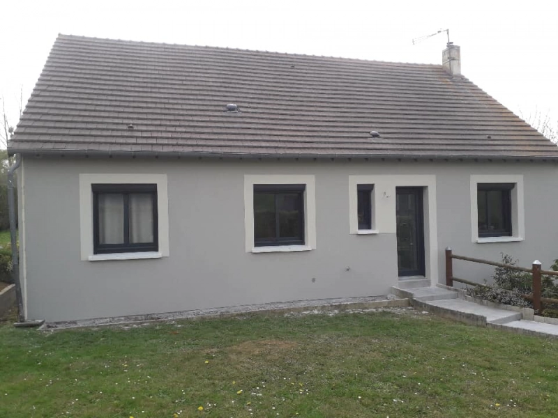 Ravalement de façade réalisé par Analytics TRAVAUX