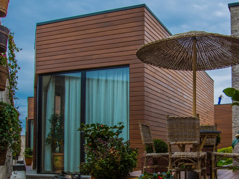 Extension en bois sur mesure