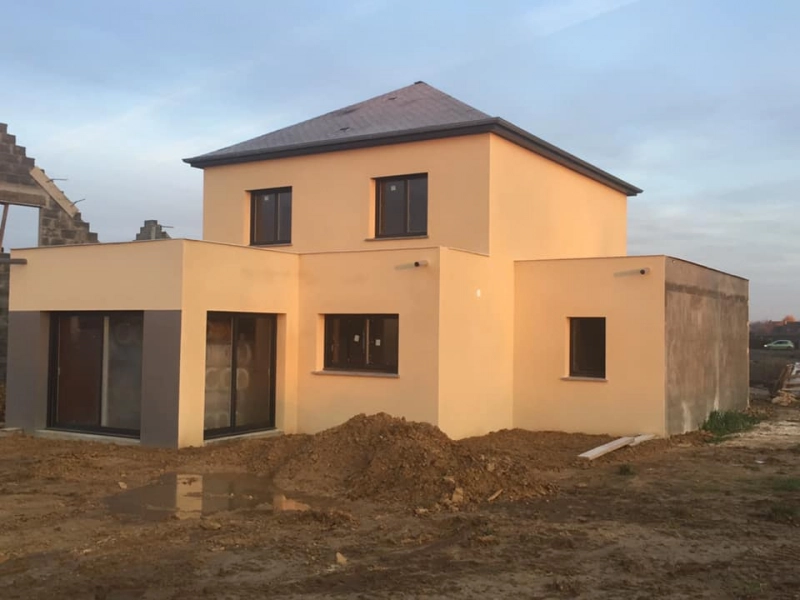 Construction pavillonnaire en Normandie