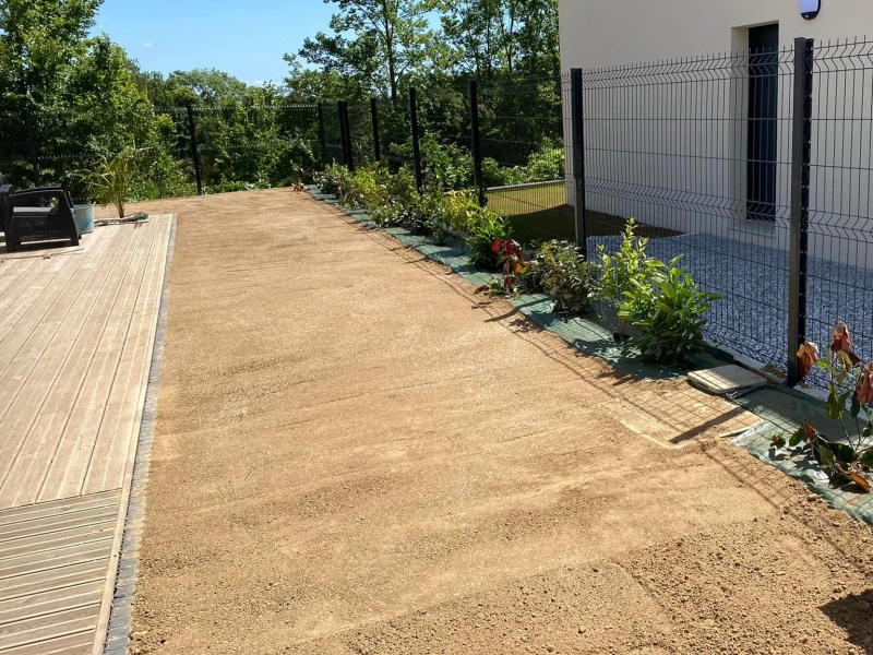 Terrassement réalisé par Analytics TRAVAUX